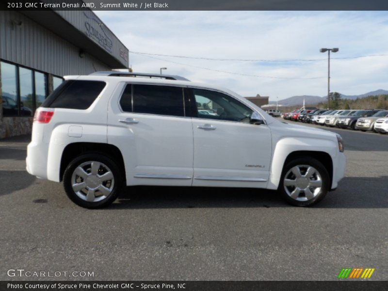 Summit White / Jet Black 2013 GMC Terrain Denali AWD