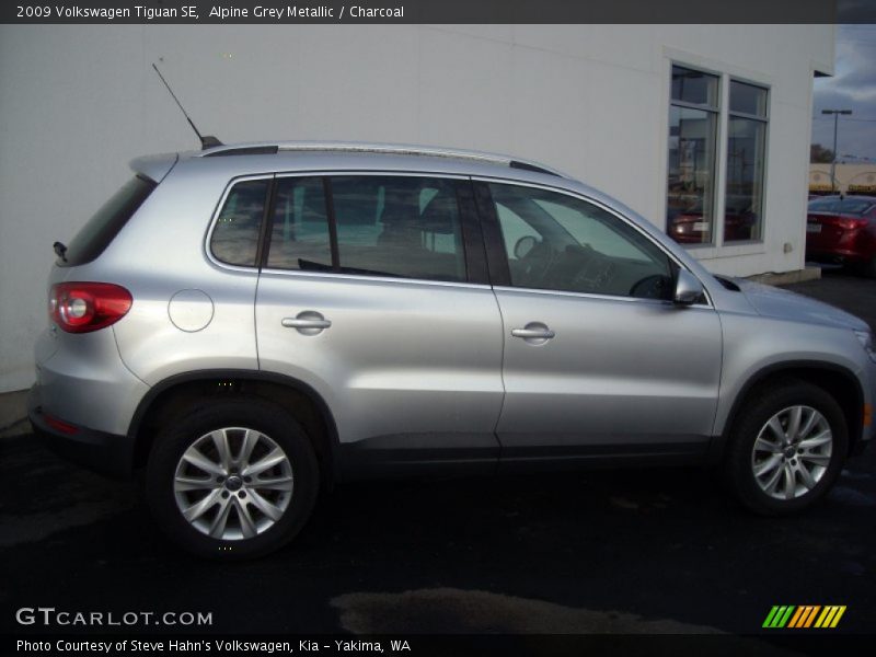 Alpine Grey Metallic / Charcoal 2009 Volkswagen Tiguan SE