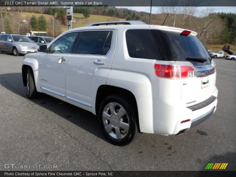 Summit White / Jet Black 2013 GMC Terrain Denali AWD