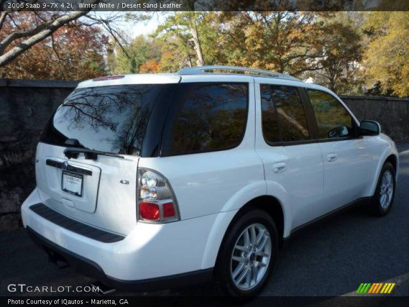 Winter White / Desert Sand Leather 2006 Saab 9-7X 4.2i