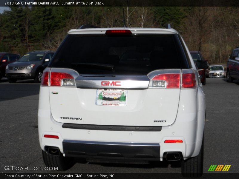 Summit White / Jet Black 2013 GMC Terrain Denali AWD