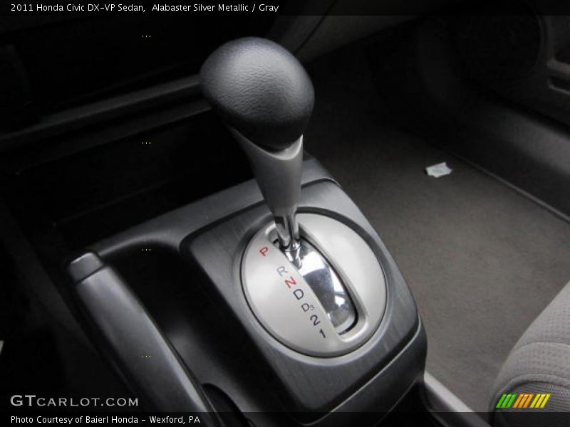 Alabaster Silver Metallic / Gray 2011 Honda Civic DX-VP Sedan