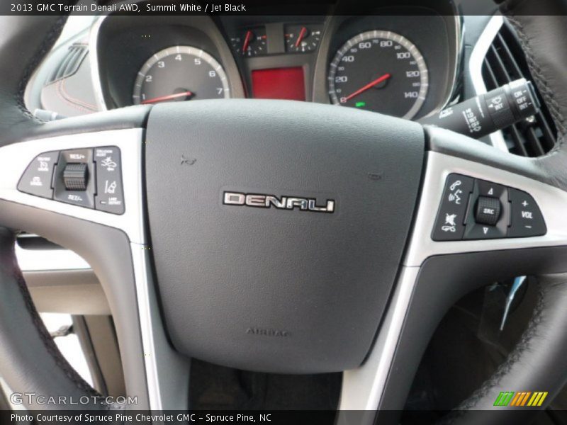 Controls of 2013 Terrain Denali AWD