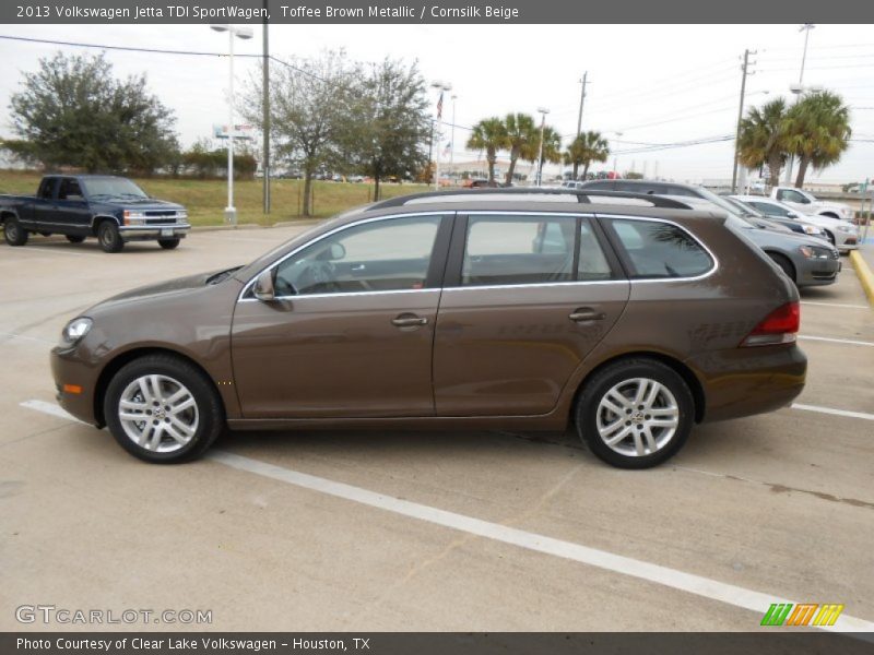  2013 Jetta TDI SportWagen Toffee Brown Metallic