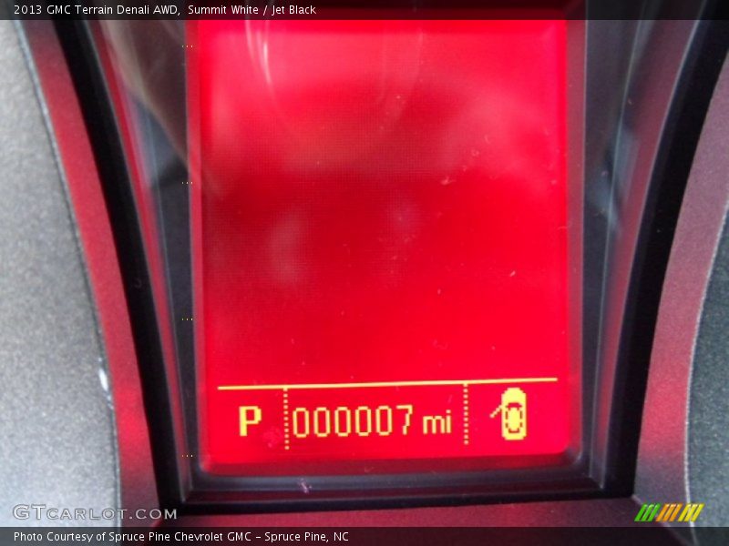 Summit White / Jet Black 2013 GMC Terrain Denali AWD