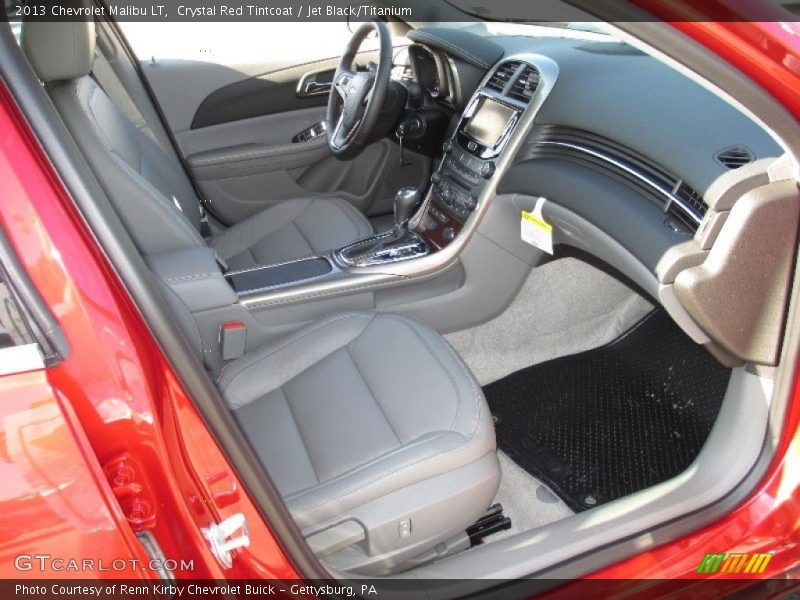 Crystal Red Tintcoat / Jet Black/Titanium 2013 Chevrolet Malibu LT