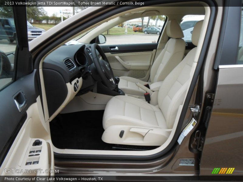  2013 Jetta TDI SportWagen Cornsilk Beige Interior