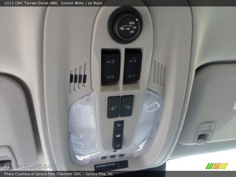 Summit White / Jet Black 2013 GMC Terrain Denali AWD