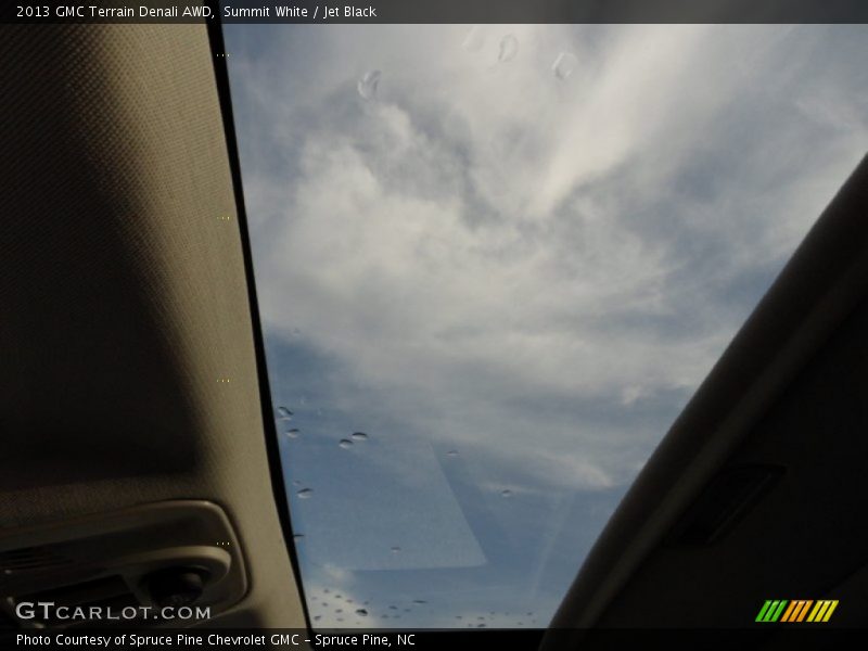 Summit White / Jet Black 2013 GMC Terrain Denali AWD