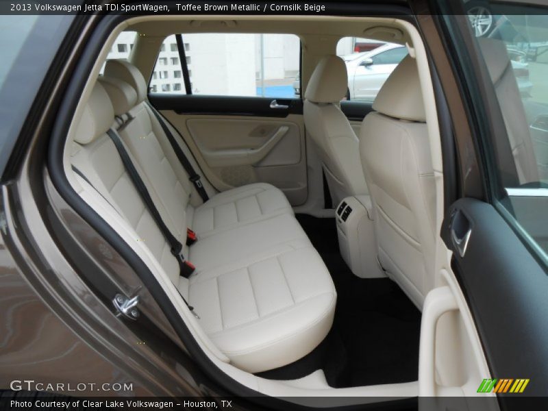 Rear Seat of 2013 Jetta TDI SportWagen