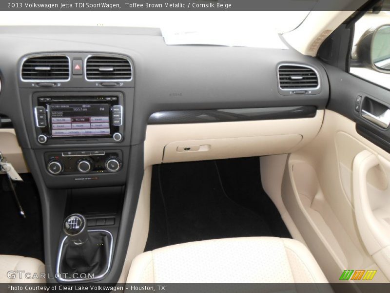 Dashboard of 2013 Jetta TDI SportWagen