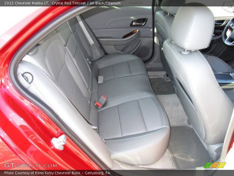 Crystal Red Tintcoat / Jet Black/Titanium 2013 Chevrolet Malibu LT