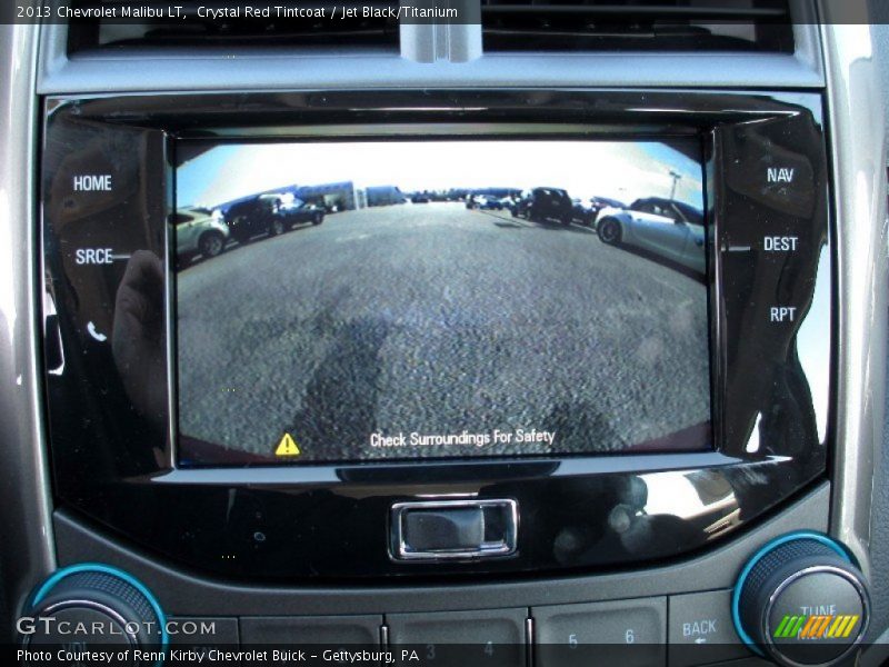 Crystal Red Tintcoat / Jet Black/Titanium 2013 Chevrolet Malibu LT