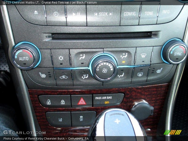 Crystal Red Tintcoat / Jet Black/Titanium 2013 Chevrolet Malibu LT