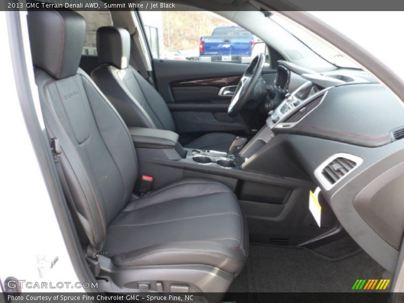 Summit White / Jet Black 2013 GMC Terrain Denali AWD
