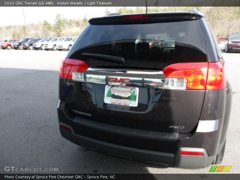 Iridium Metallic / Light Titanium 2013 GMC Terrain SLE AWD
