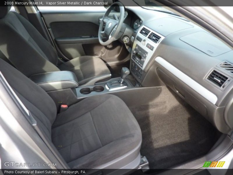 Vapor Silver Metallic / Dark Charcoal 2008 Mercury Milan I4