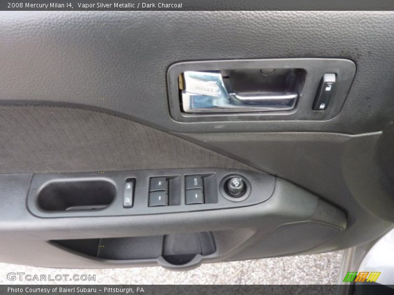 Vapor Silver Metallic / Dark Charcoal 2008 Mercury Milan I4