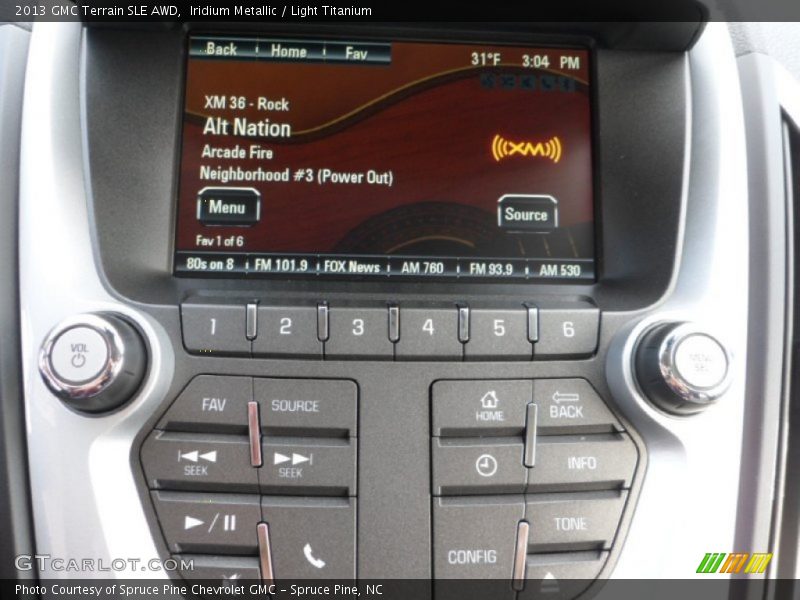 Iridium Metallic / Light Titanium 2013 GMC Terrain SLE AWD