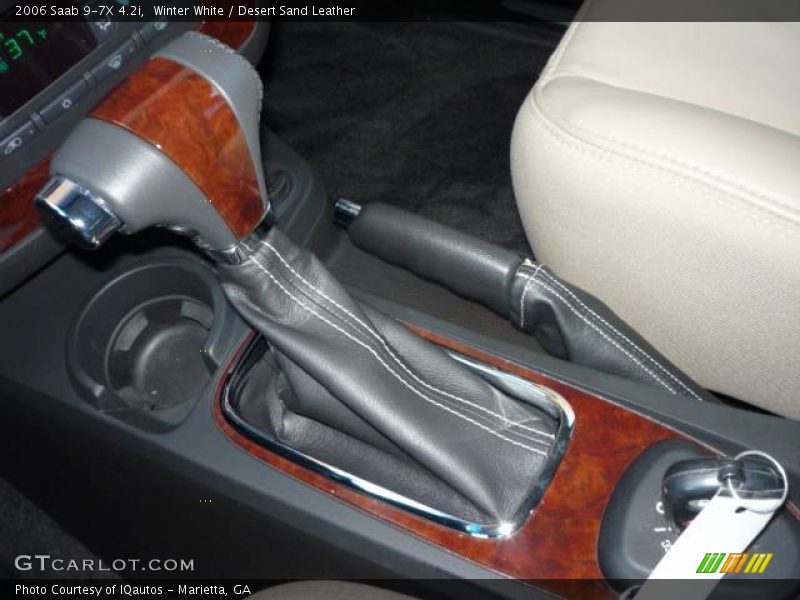 Winter White / Desert Sand Leather 2006 Saab 9-7X 4.2i