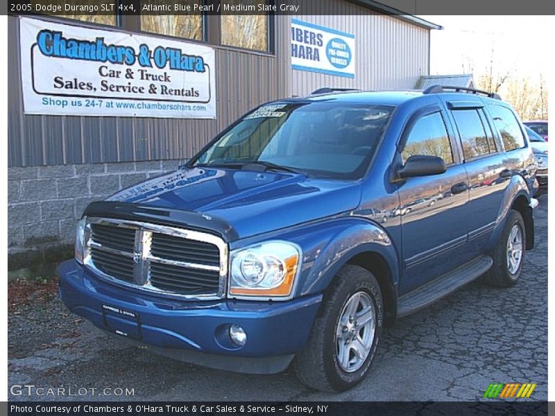 Atlantic Blue Pearl / Medium Slate Gray 2005 Dodge Durango SLT 4x4