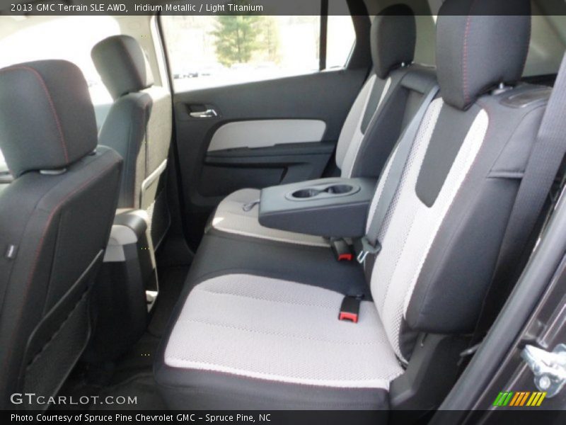 Rear Seat of 2013 Terrain SLE AWD