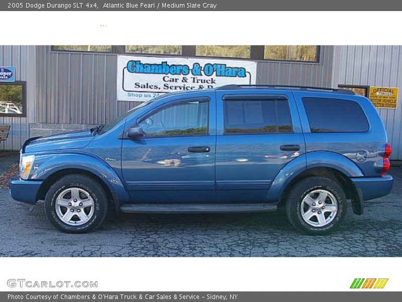 Atlantic Blue Pearl / Medium Slate Gray 2005 Dodge Durango SLT 4x4
