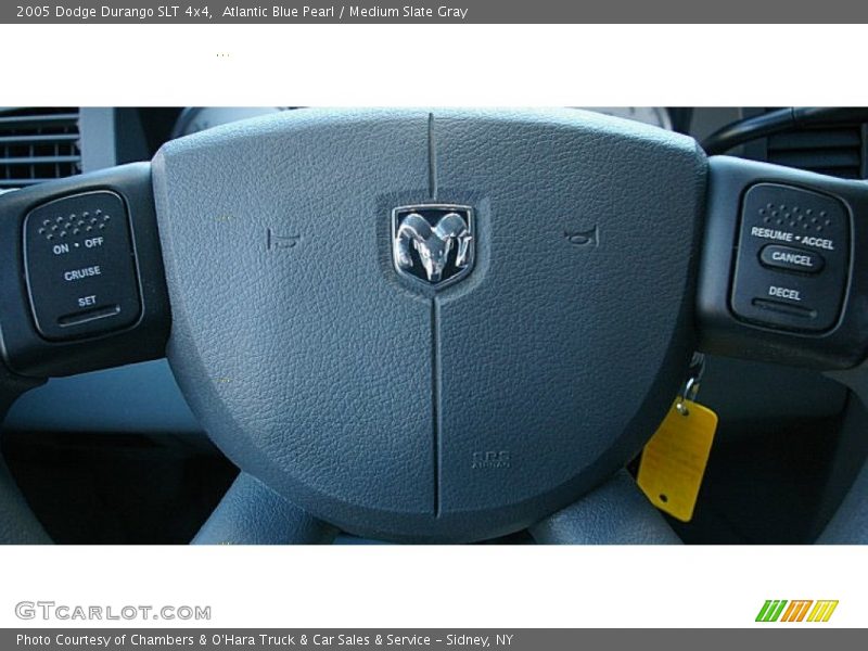 Atlantic Blue Pearl / Medium Slate Gray 2005 Dodge Durango SLT 4x4