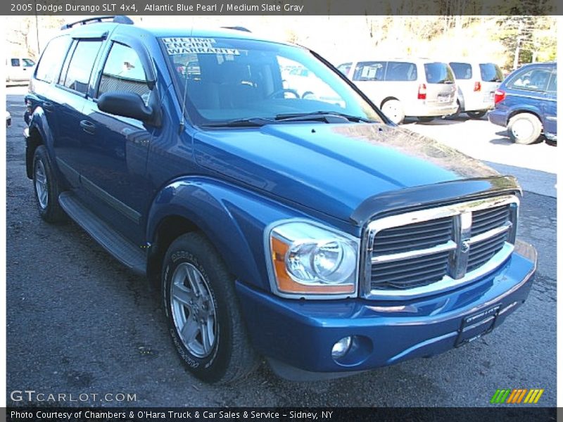Atlantic Blue Pearl / Medium Slate Gray 2005 Dodge Durango SLT 4x4