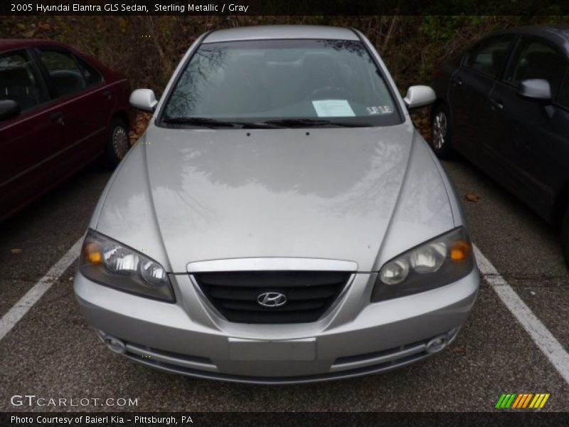 Sterling Metallic / Gray 2005 Hyundai Elantra GLS Sedan