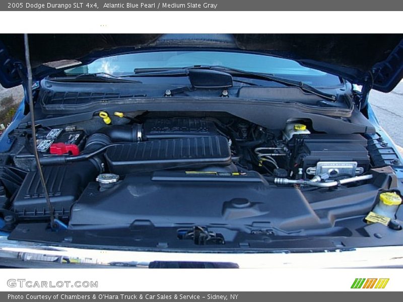 Atlantic Blue Pearl / Medium Slate Gray 2005 Dodge Durango SLT 4x4