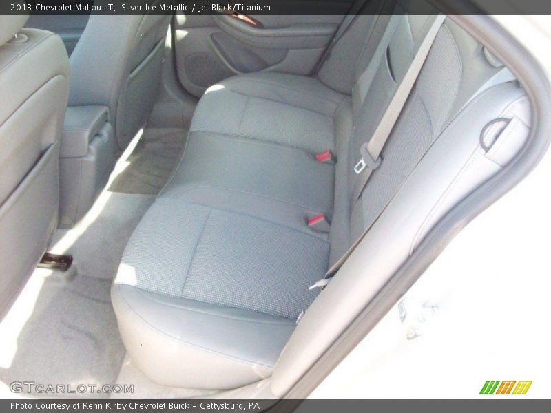 Silver Ice Metallic / Jet Black/Titanium 2013 Chevrolet Malibu LT