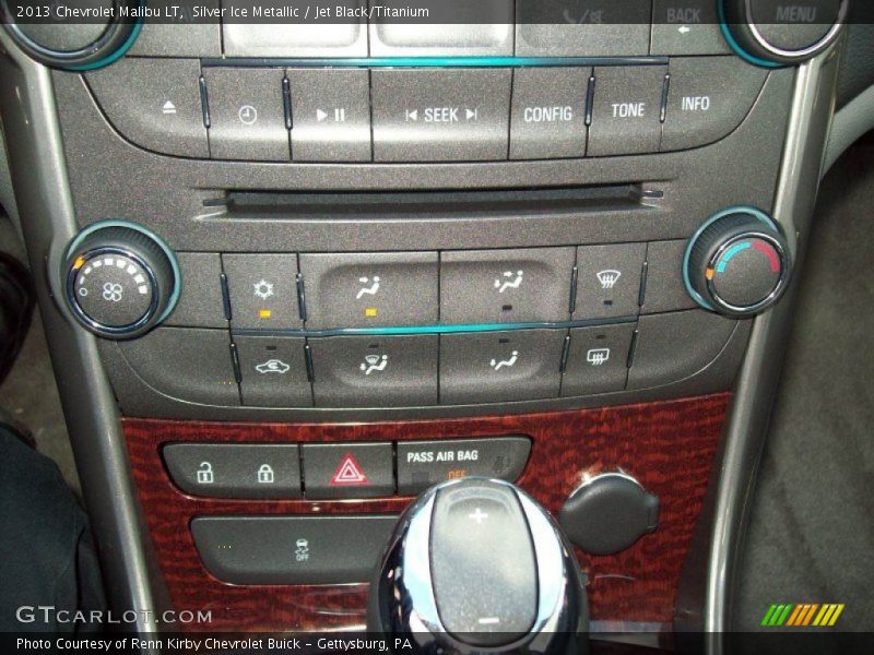 Silver Ice Metallic / Jet Black/Titanium 2013 Chevrolet Malibu LT