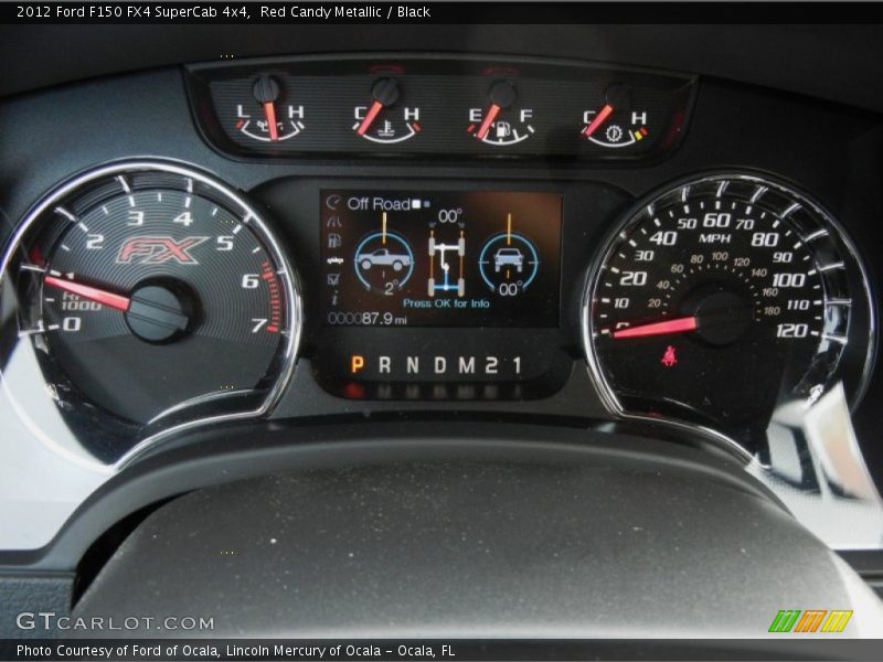 2012 F150 FX4 SuperCab 4x4 FX4 SuperCab 4x4 Gauges