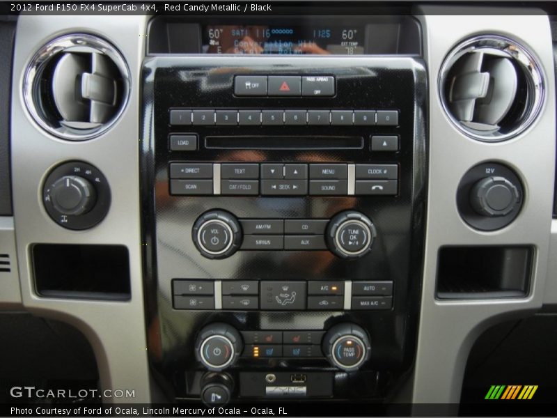 Controls of 2012 F150 FX4 SuperCab 4x4