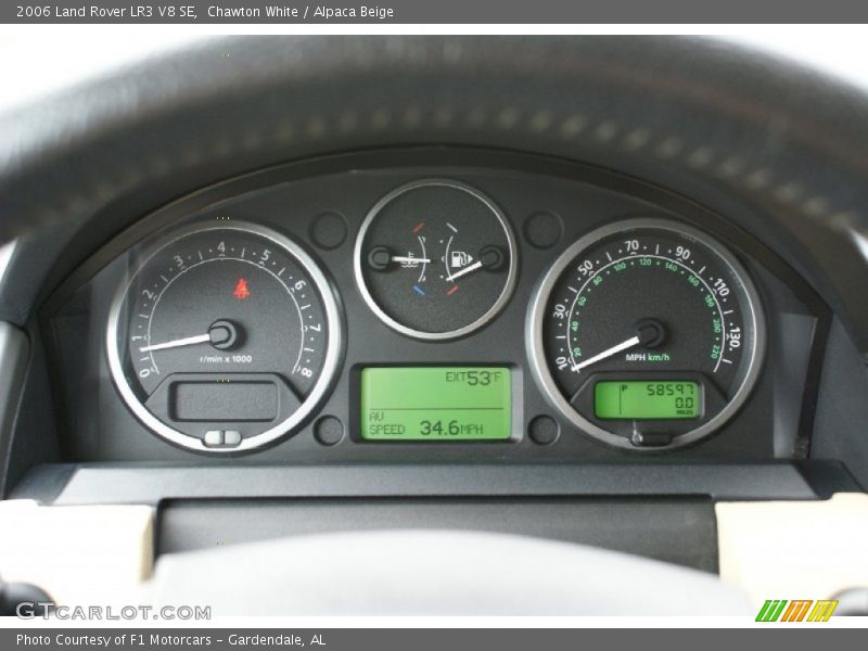 Chawton White / Alpaca Beige 2006 Land Rover LR3 V8 SE