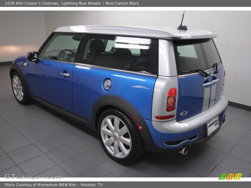  2008 Cooper S Clubman Lightning Blue Metallic
