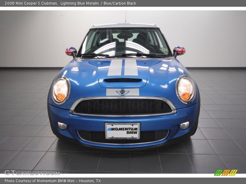 Lightning Blue Metallic / Blue/Carbon Black 2008 Mini Cooper S Clubman