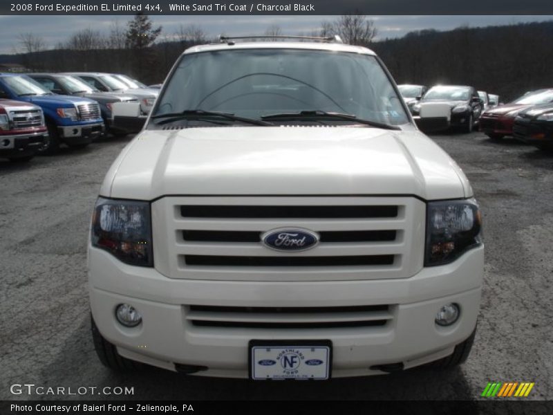White Sand Tri Coat / Charcoal Black 2008 Ford Expedition EL Limited 4x4