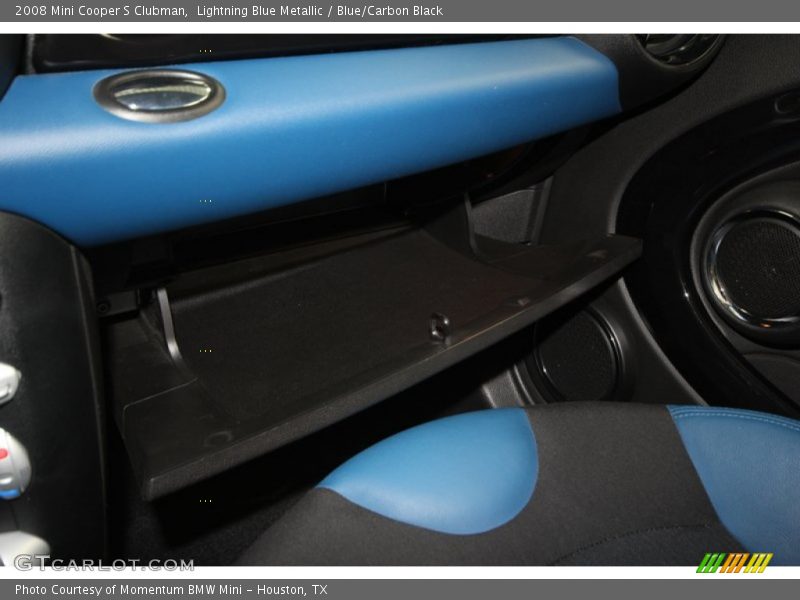 Lightning Blue Metallic / Blue/Carbon Black 2008 Mini Cooper S Clubman