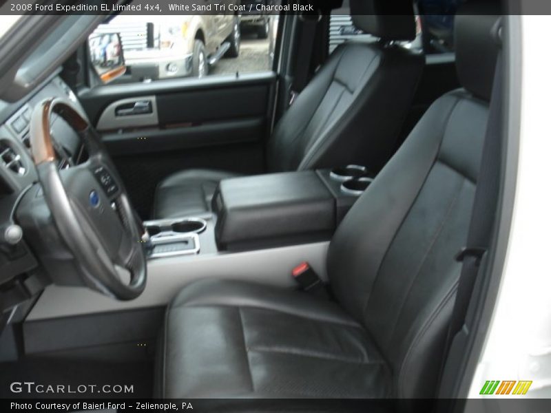 White Sand Tri Coat / Charcoal Black 2008 Ford Expedition EL Limited 4x4