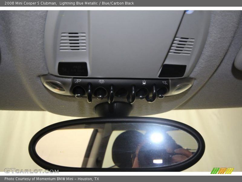Lightning Blue Metallic / Blue/Carbon Black 2008 Mini Cooper S Clubman