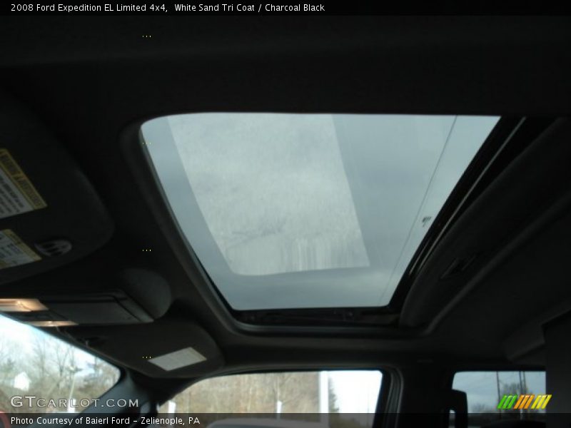 White Sand Tri Coat / Charcoal Black 2008 Ford Expedition EL Limited 4x4