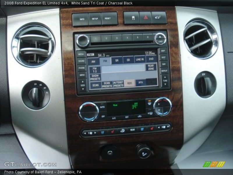 White Sand Tri Coat / Charcoal Black 2008 Ford Expedition EL Limited 4x4