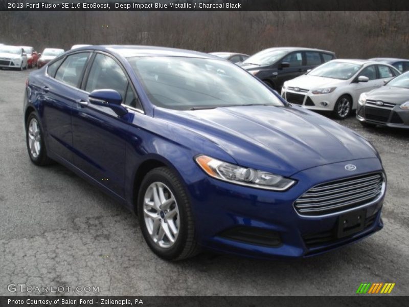 Front 3/4 View of 2013 Fusion SE 1.6 EcoBoost