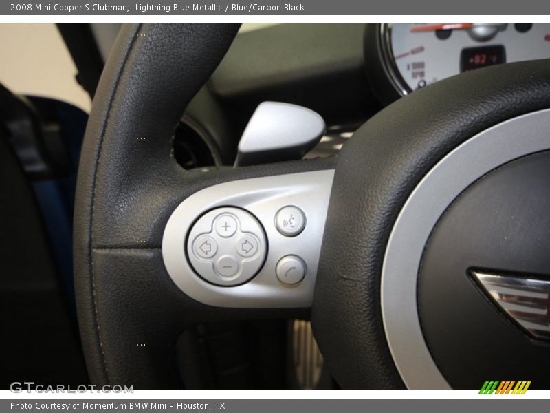 Controls of 2008 Cooper S Clubman