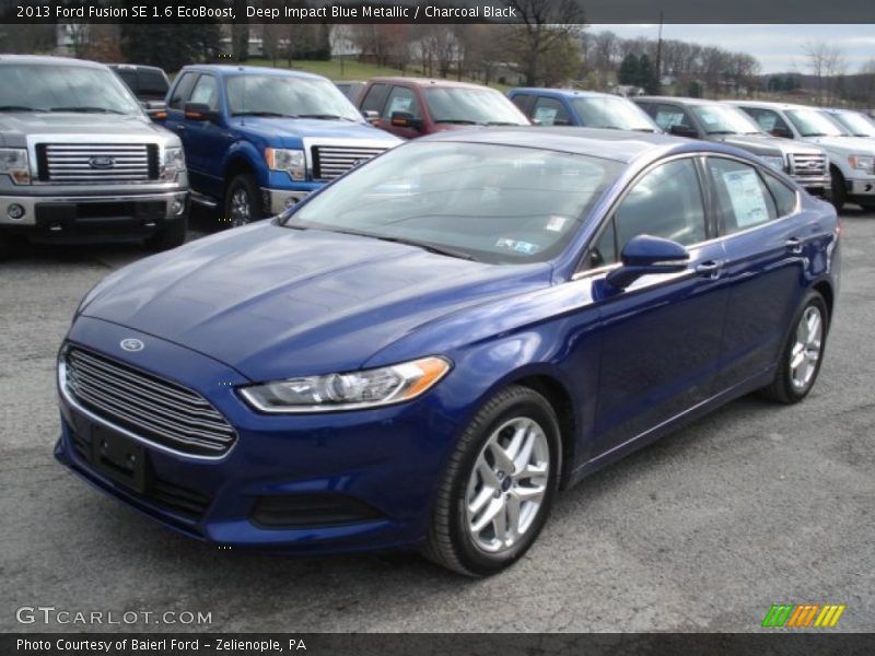 Front 3/4 View of 2013 Fusion SE 1.6 EcoBoost