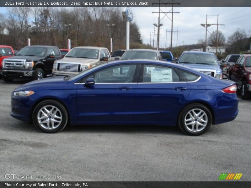  2013 Fusion SE 1.6 EcoBoost Deep Impact Blue Metallic