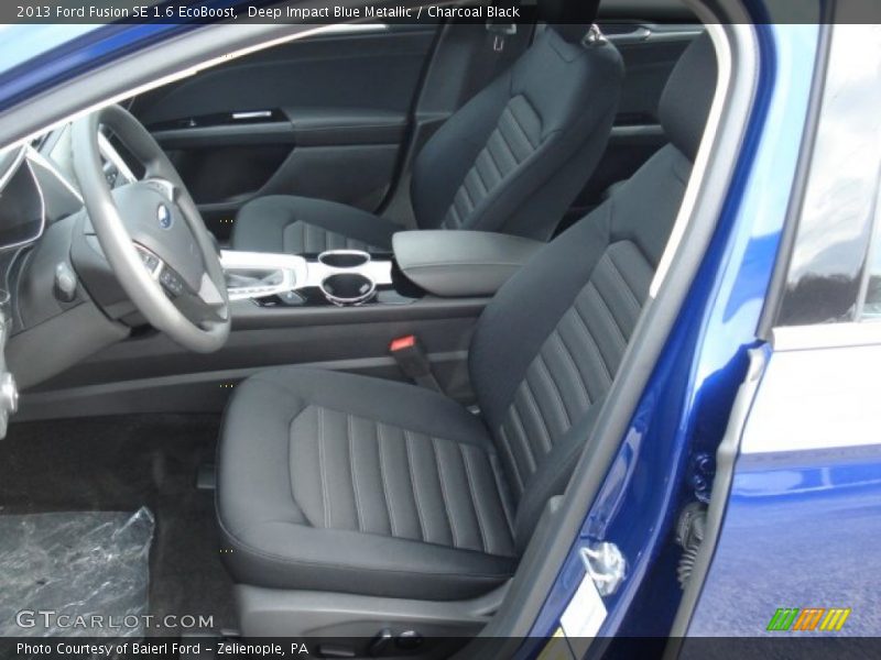 Front Seat of 2013 Fusion SE 1.6 EcoBoost