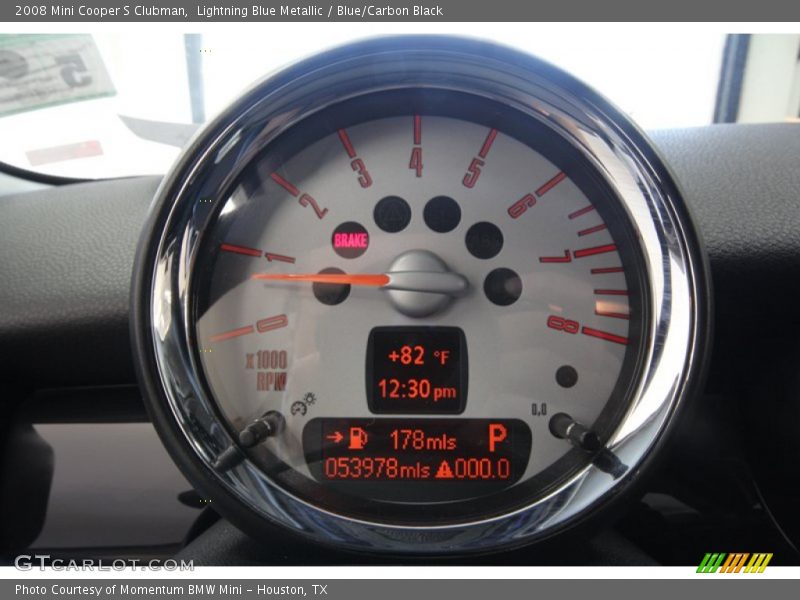  2008 Cooper S Clubman S Clubman Gauges